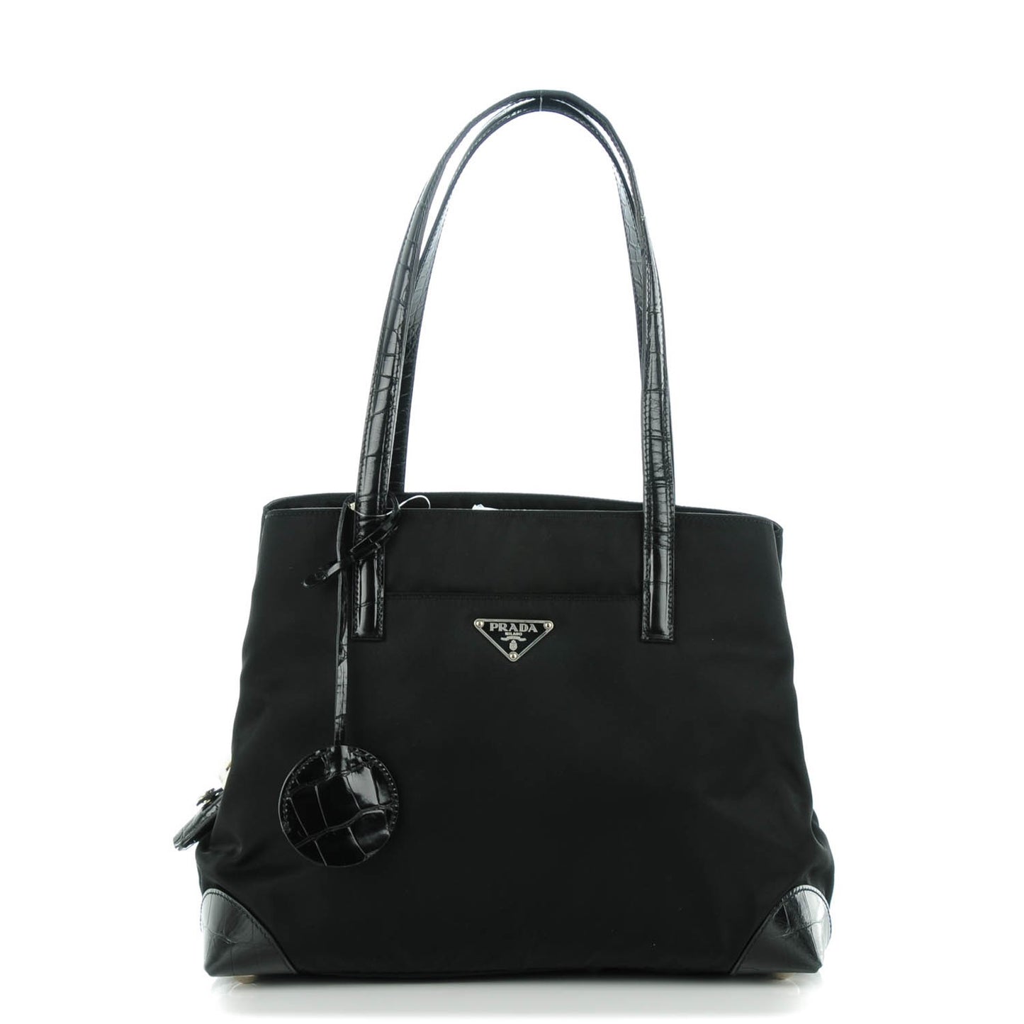 Tessuto Nylon Tote Nero Black