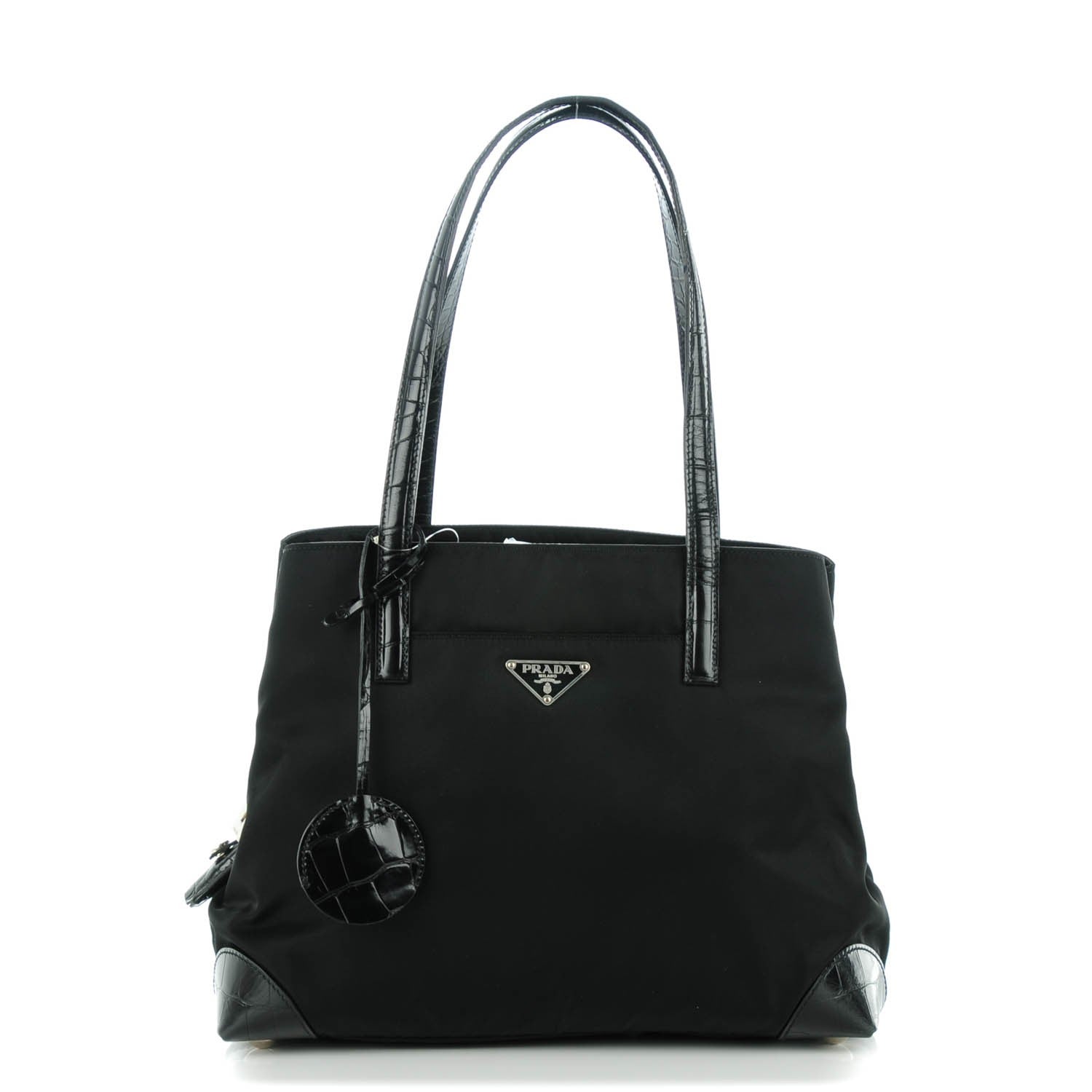 Prada Tessuto Nylon Tote Nero Black 1 of 10