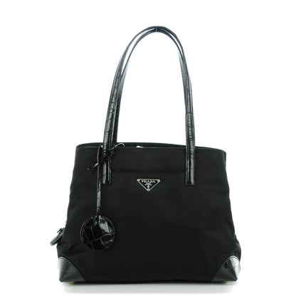 Prada Tessuto Nylon Tote Nero Black 1 of 10