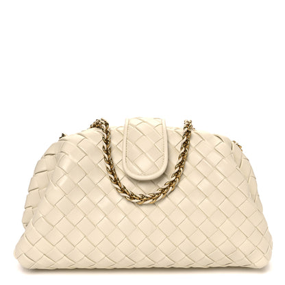 Bottega Veneta Nappa Intrecciato Small The Lauren 1980 Clutch With Chain String 1 of 13