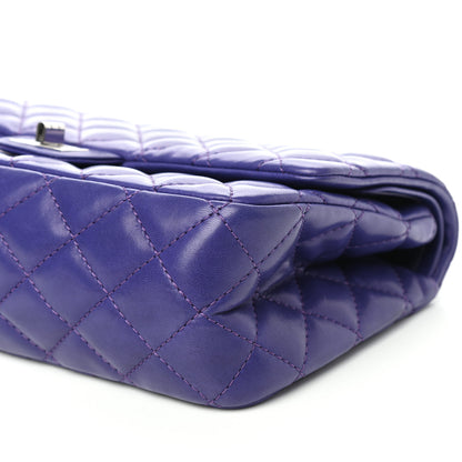 Chanel Lambskin Quilted 2.55 Reissue 226 Flap Purple 9 of 9