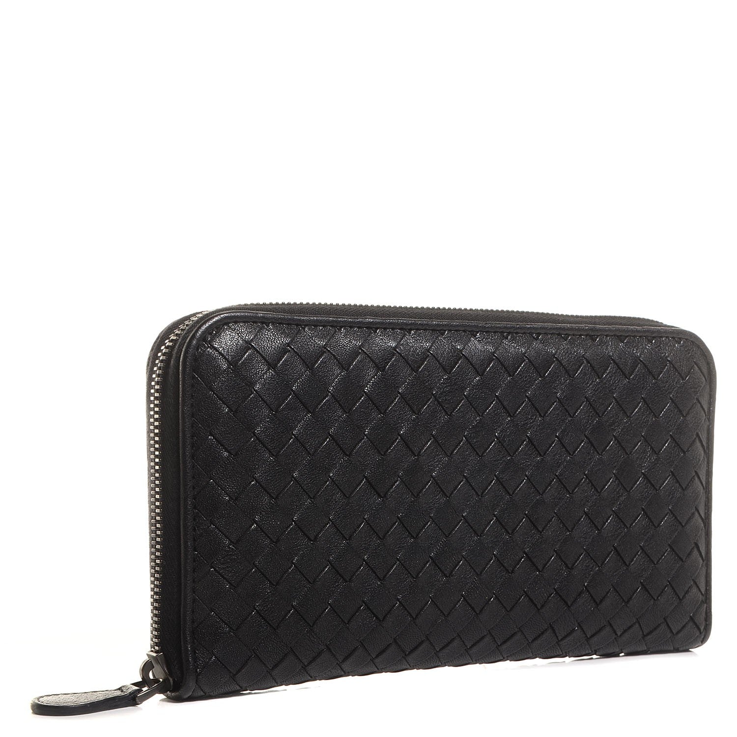 Bottega Veneta Nappa Intrecciato Document Case Nero Black 3 of 9
