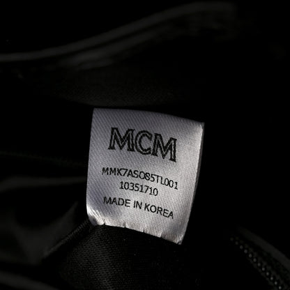 MCM Visetos Medium Stark Backpack Scooter Red 6 of 11