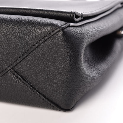 Louis Vuitton Calfskin Lockme II Chain Bag BB Black 9 of 9
