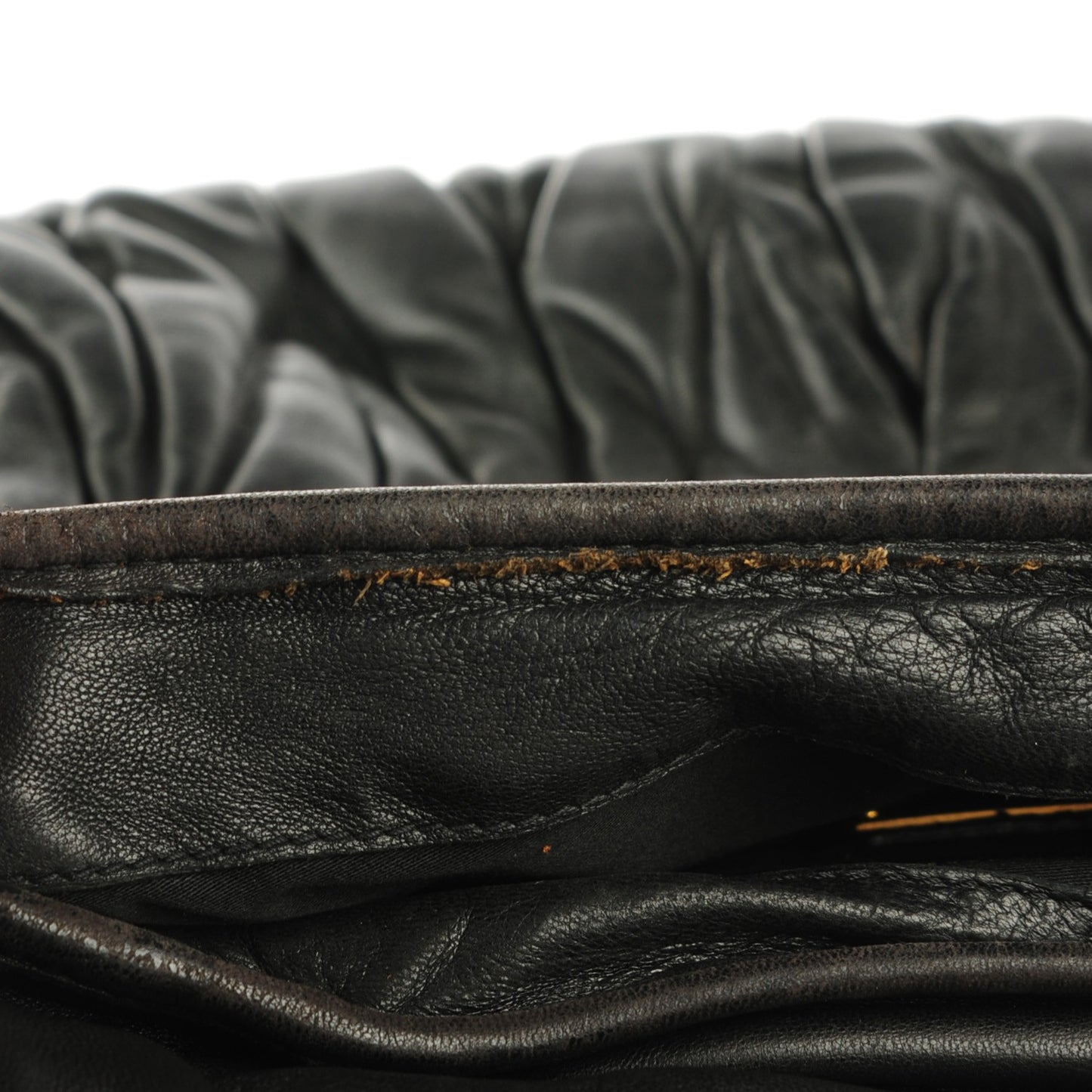 Nappa Matelasse Coffer Hobo Black