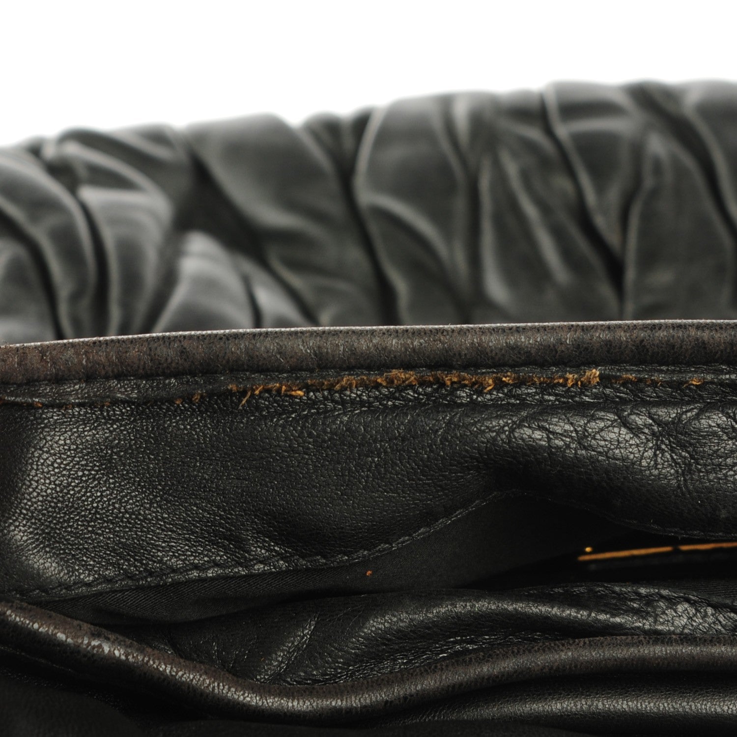 Miu Miu Nappa Matelasse Coffer Hobo Black 10 of 18
