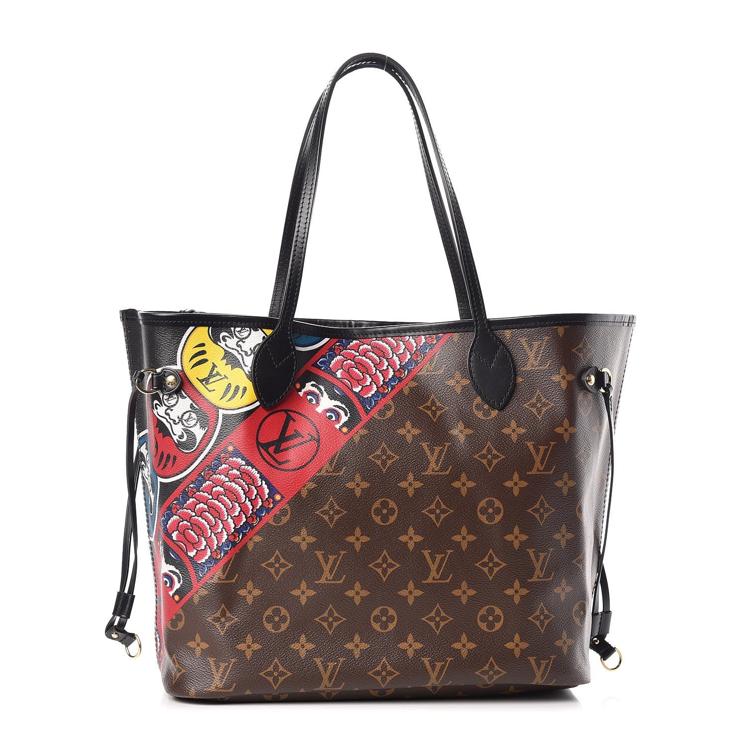 Louis Vuitton Monogram Kabuki Neverfull MM 3 of 9
