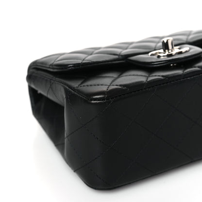 Chanel Lambskin Quilted Mini Square Flap Black 8 of 11