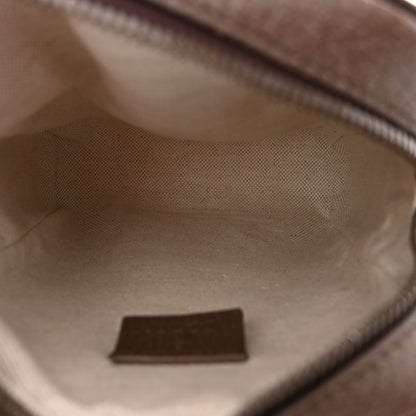Gucci GG Supreme Monogram Web Mini Ophidia Messenger Brown 5 of 10
