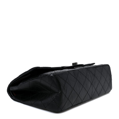 Chanel Aged Calfskin Quilted 2.55 Reissue 227 Flap Black 4 of 10
