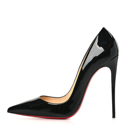 Christian Louboutin Patent So Kate 120 Pumps 40.5 Black 1 of 9