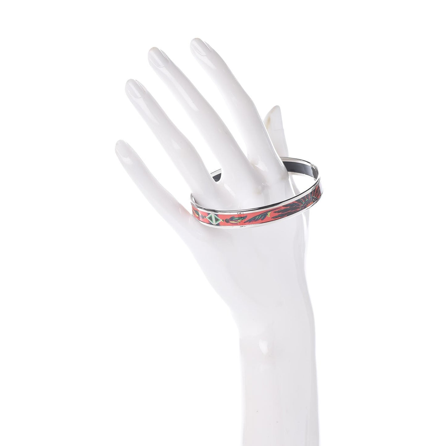 Enamel Printed Brazil Narrow Bracelet 65