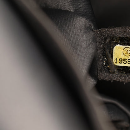 Chanel Caviar Quilted Grand Shopping Tote GST Blue 6 of 18