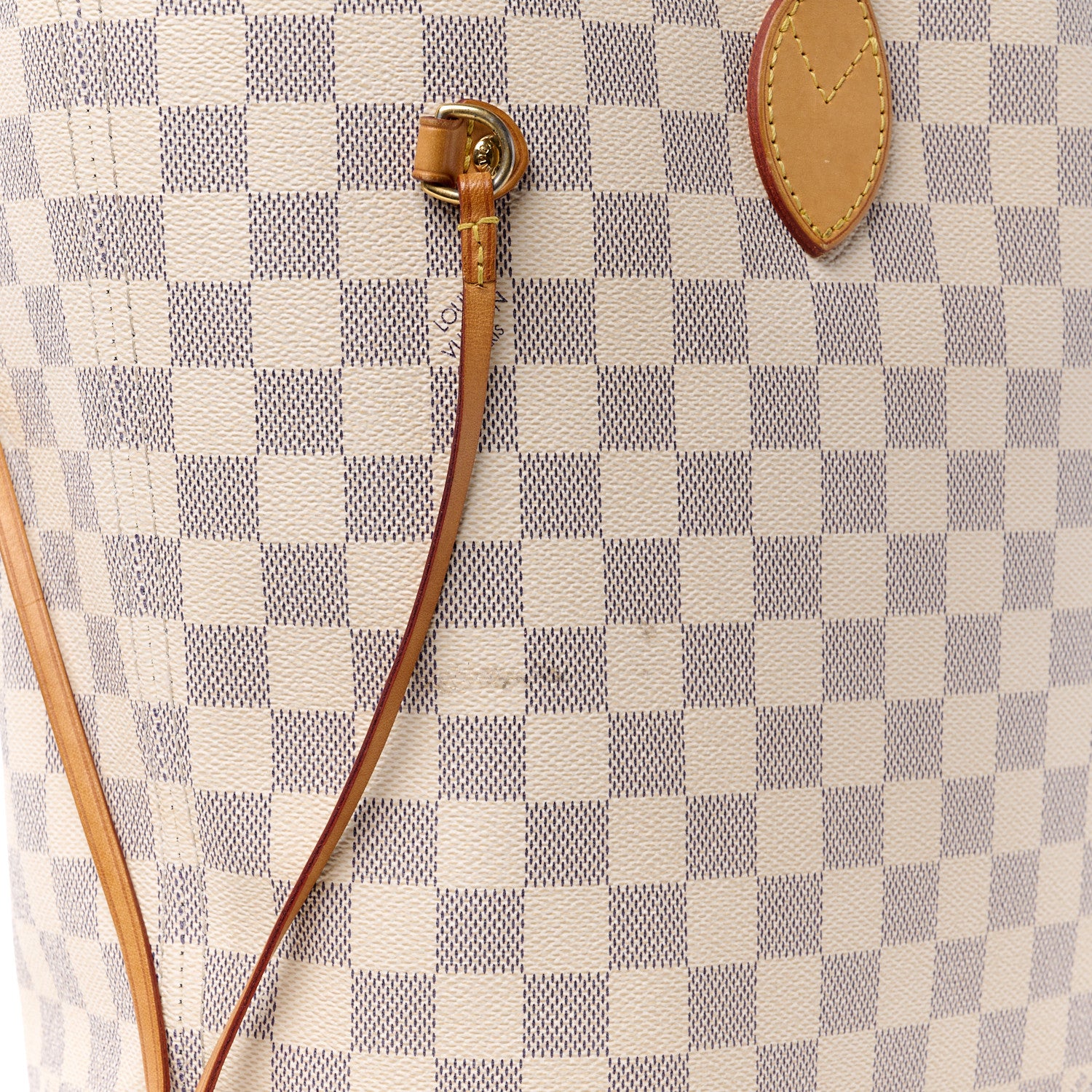 Louis Vuitton Damier Azur Neo Neverfull MM Rose Ballerine 13 of 15