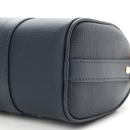 Louis Vuitton Taurillon Monogram Denim Drip Keepall XS Blue 9 of 9