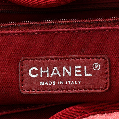 Chanel Canvas Medium Deauville Tote Red 6 of 14