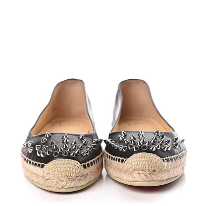 Christian Louboutin Nappa Aliochette Espadrilles 39 Black 2 of 10