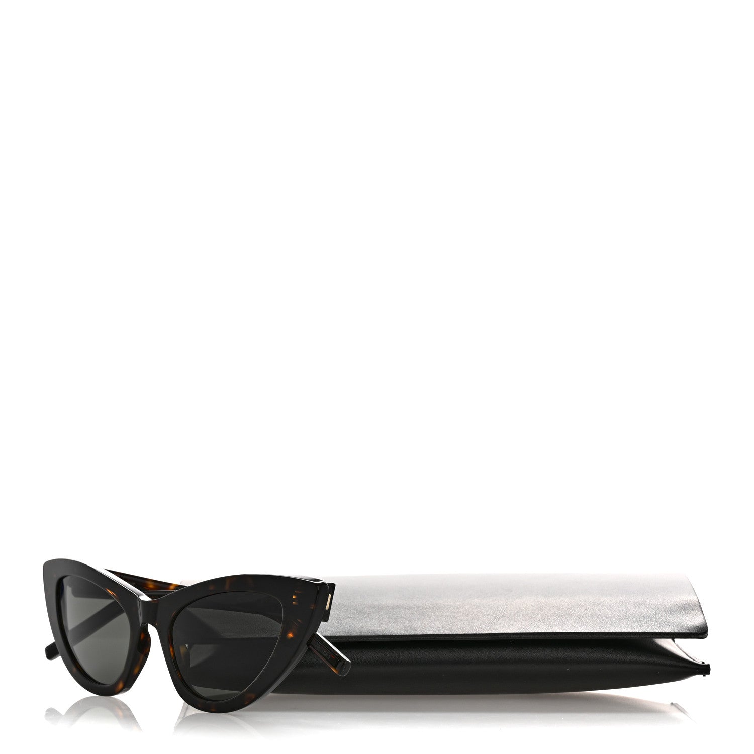Saint Laurent Acetate Lily SL213 Cat Eye Sunglasses Tortoise 8 of 8