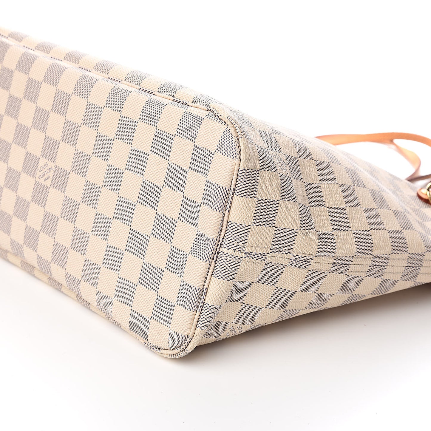 Damier Azur Neo Neverfull MM Rose Ballerine