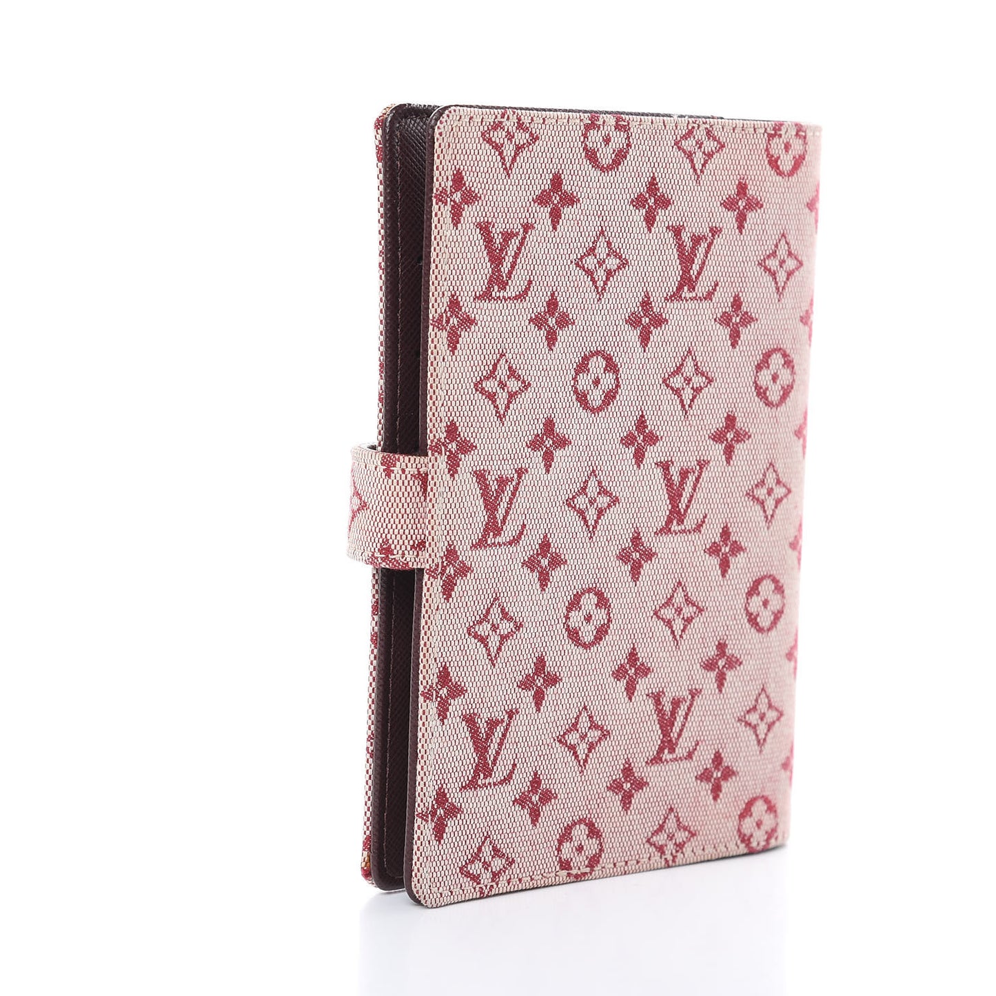 Mini Lin Small Ring Agenda Cover Cherry