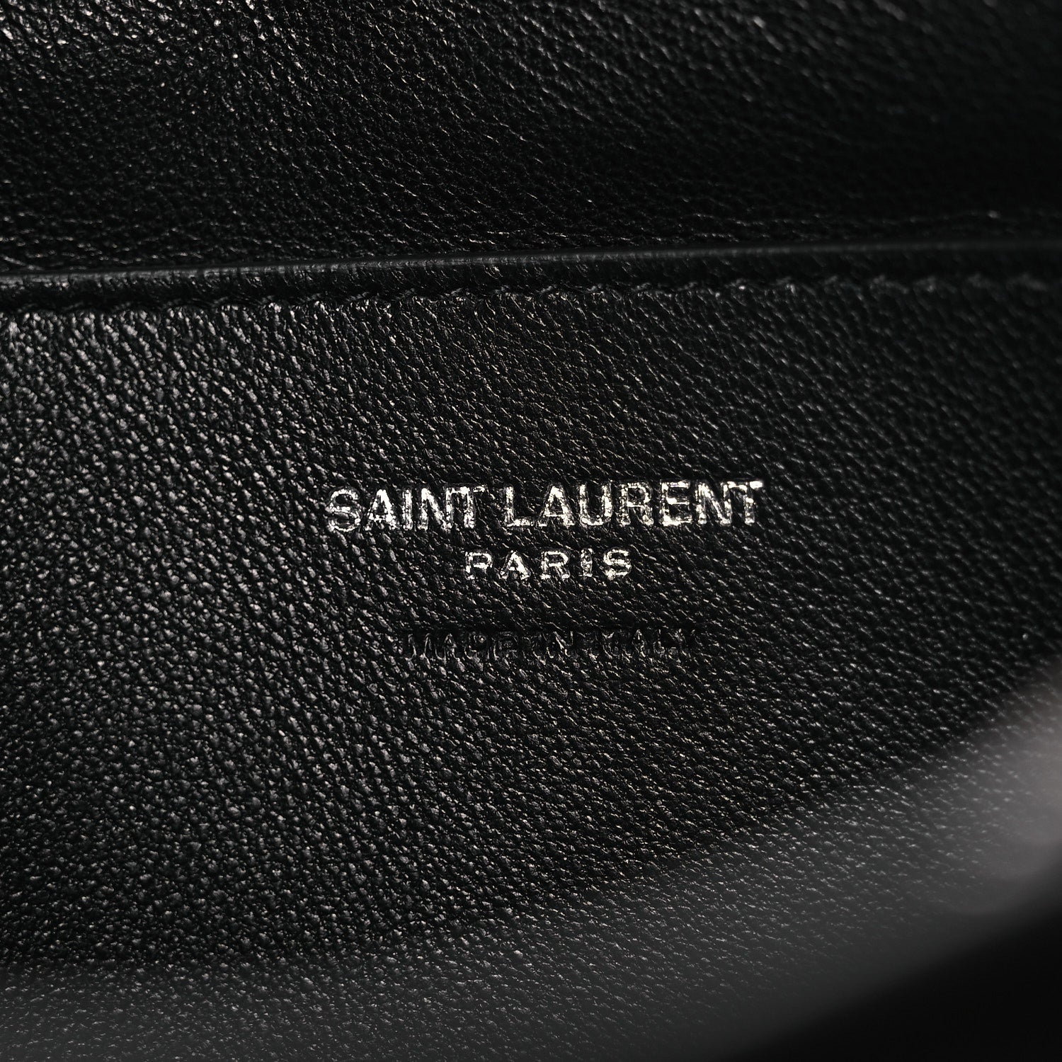 Saint Laurent Lambskin Large Puffy Pouch Black 6 of 12