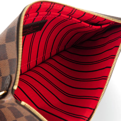 Louis Vuitton Damier Ebene Neverfull MM GM Pochette 5 of 7