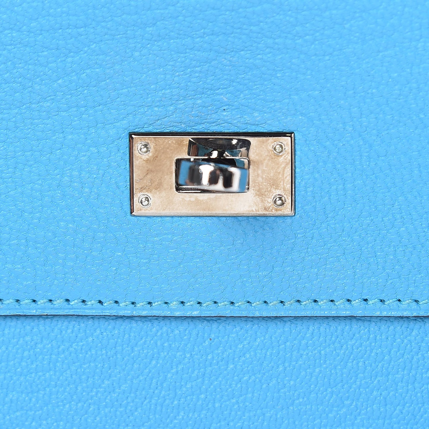 Chevre Mysore Kelly Longue Wallet Bleu Azteque