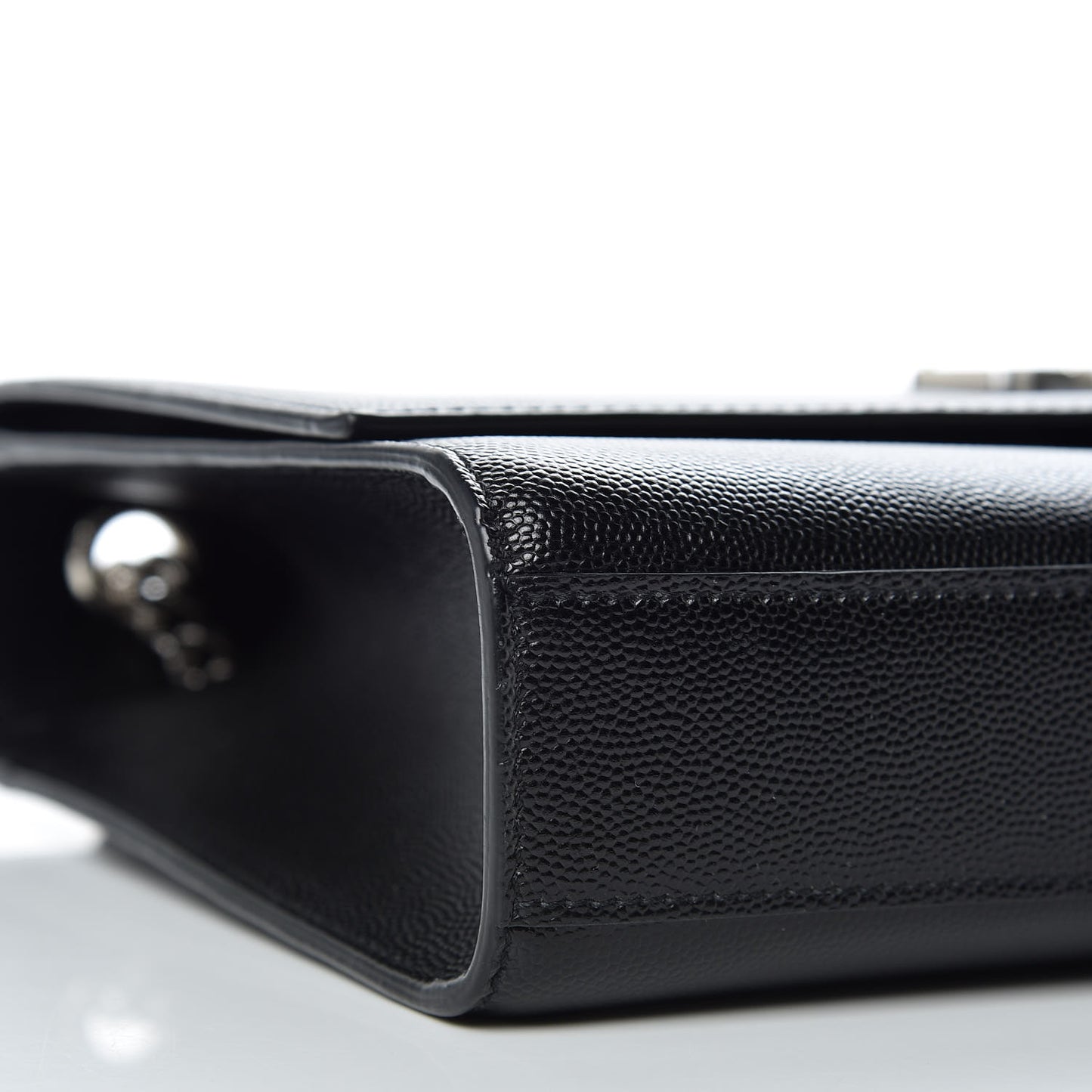 Grain De Poudre Large Classic Monogram Kate Satchel Black