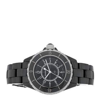 Chanel Stainless Steel Ceramic 33mm J12 Quartz Watch Black 2 of 5