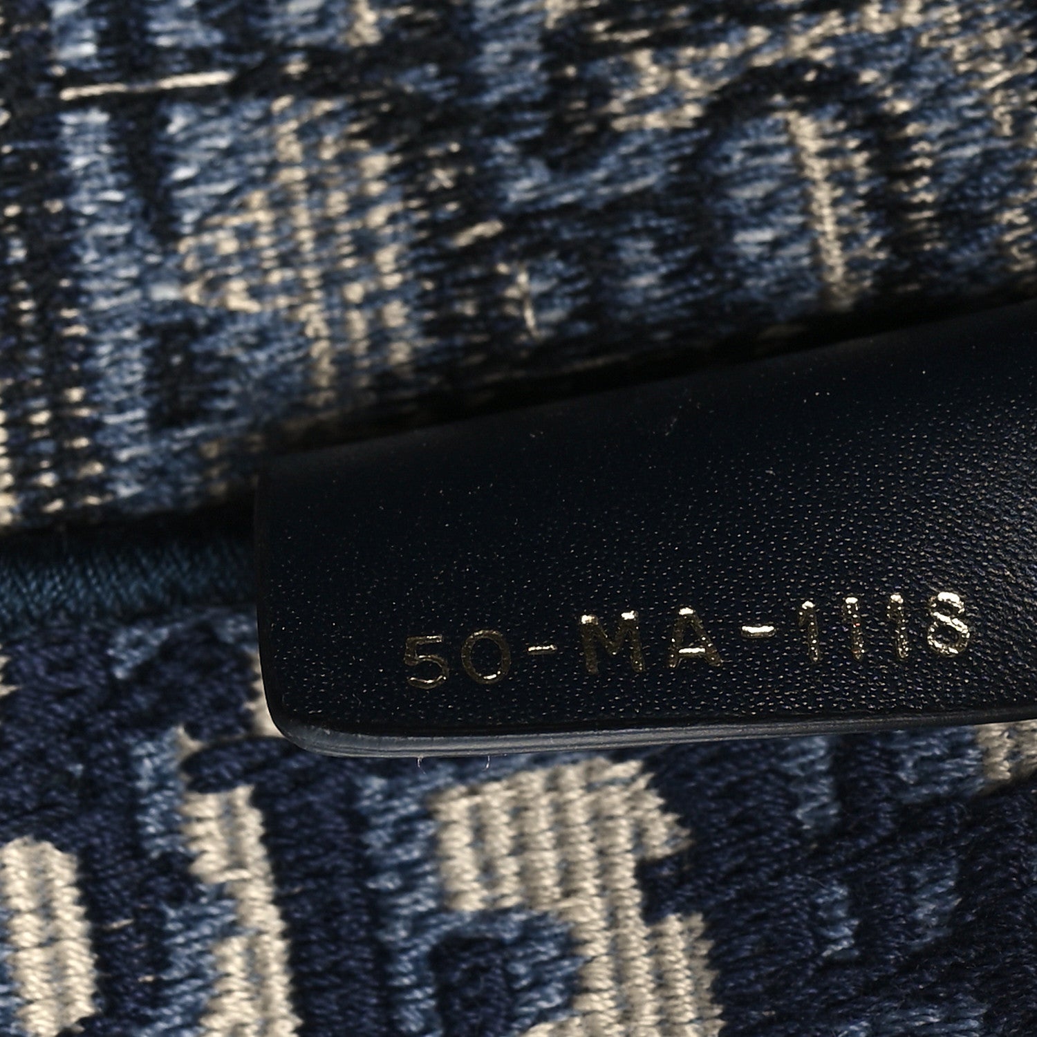 Christian Dior Oblique Large Book Tote Blue Multicolor 7 of 13