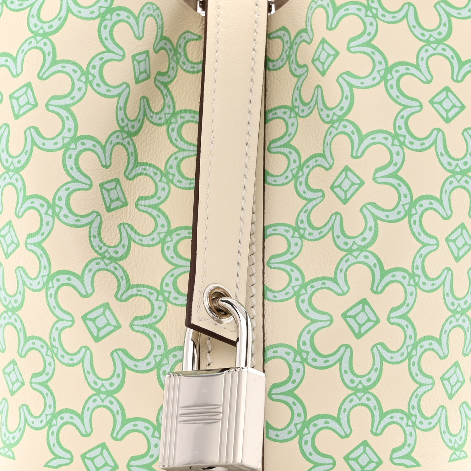 Hermes Swift Micro Lucky Daisy Picotin Lock Nata Vert 8 of 11