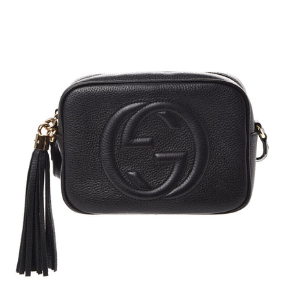 Gucci Pebbled Calfskin Small Soho Disco Bag Black 1 of 7