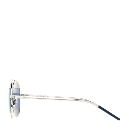 Christian Dior Split 1 Aviator Sunglasses Silver 3 of 7