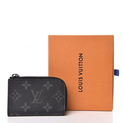 Louis Vuitton Monogram Eclipse Coin Purse 7 of 7