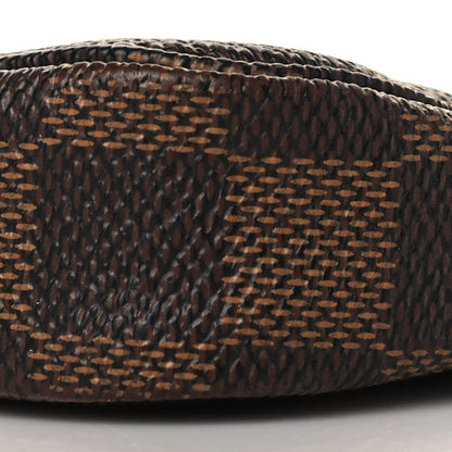 Louis Vuitton Damier Ebene Illustre Mini Pochette Accessories Violet 9 of 9