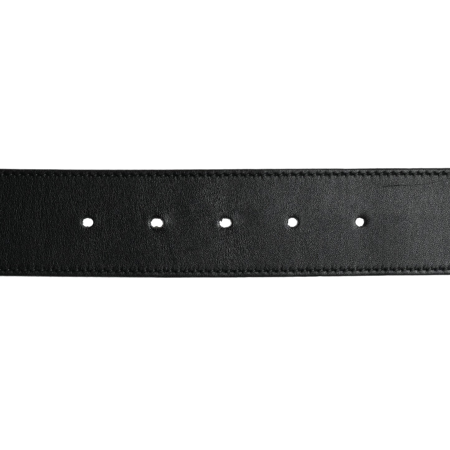 Moon Calfskin Double G 40mm Belt 85 34 Black