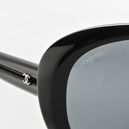 Chanel Signature Oval Sunglasses 5312 Black 7 of 8