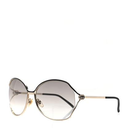 Gucci Oversized Sunglasses GG 2846/S Gold 1 of 6