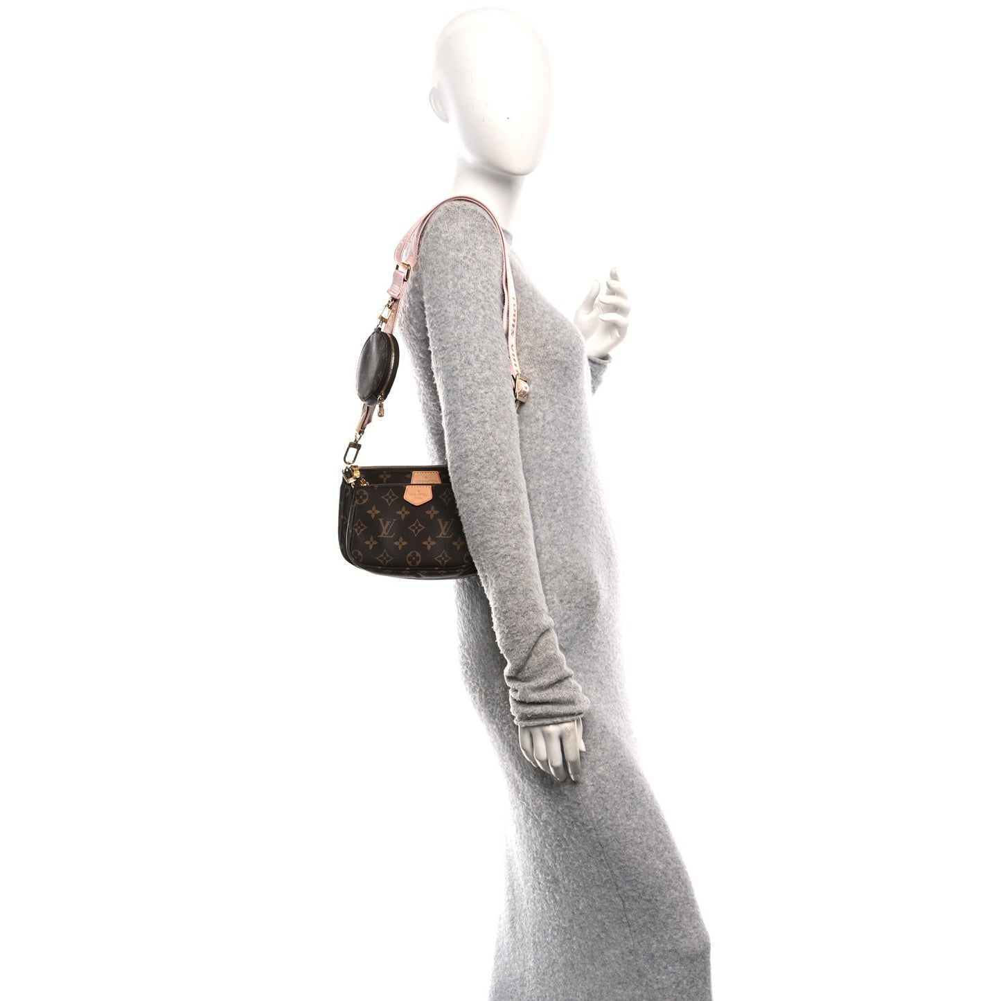 Monogram Multi Pochette Accessories Rose Clair Rose Clair
