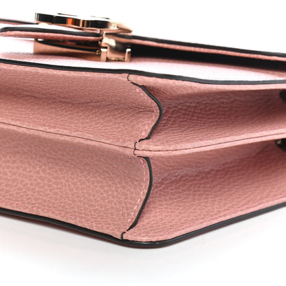 Gucci Dollar Calfskin Small Interlocking G Shoulder Bag Soft Pink 9 of 9
