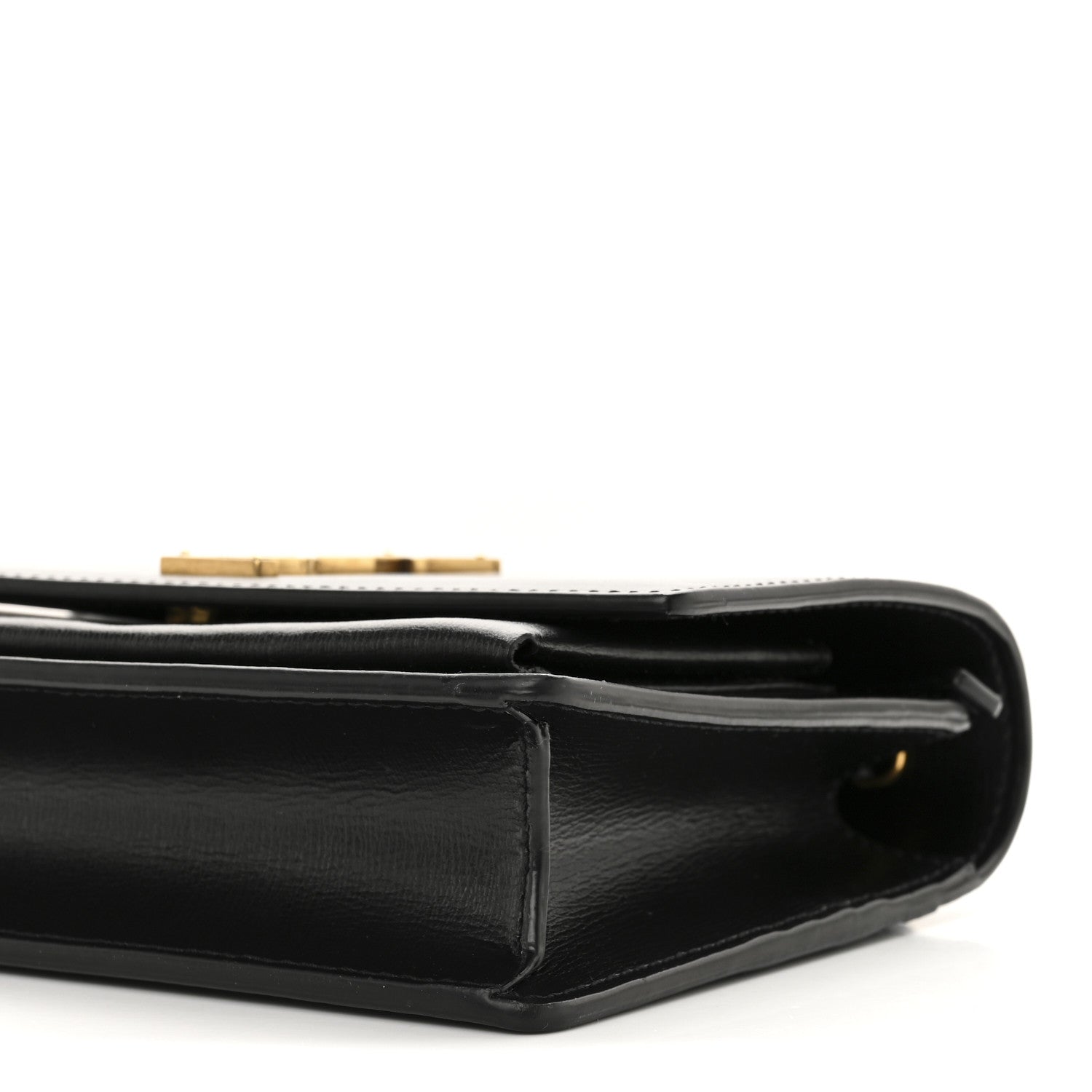 Saint Laurent Calfskin Monogram Sunset Chain Wallet Black 10 of 11