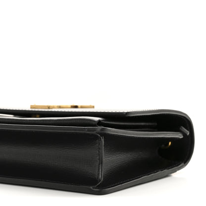 Saint Laurent Calfskin Monogram Sunset Chain Wallet Black 10 of 11