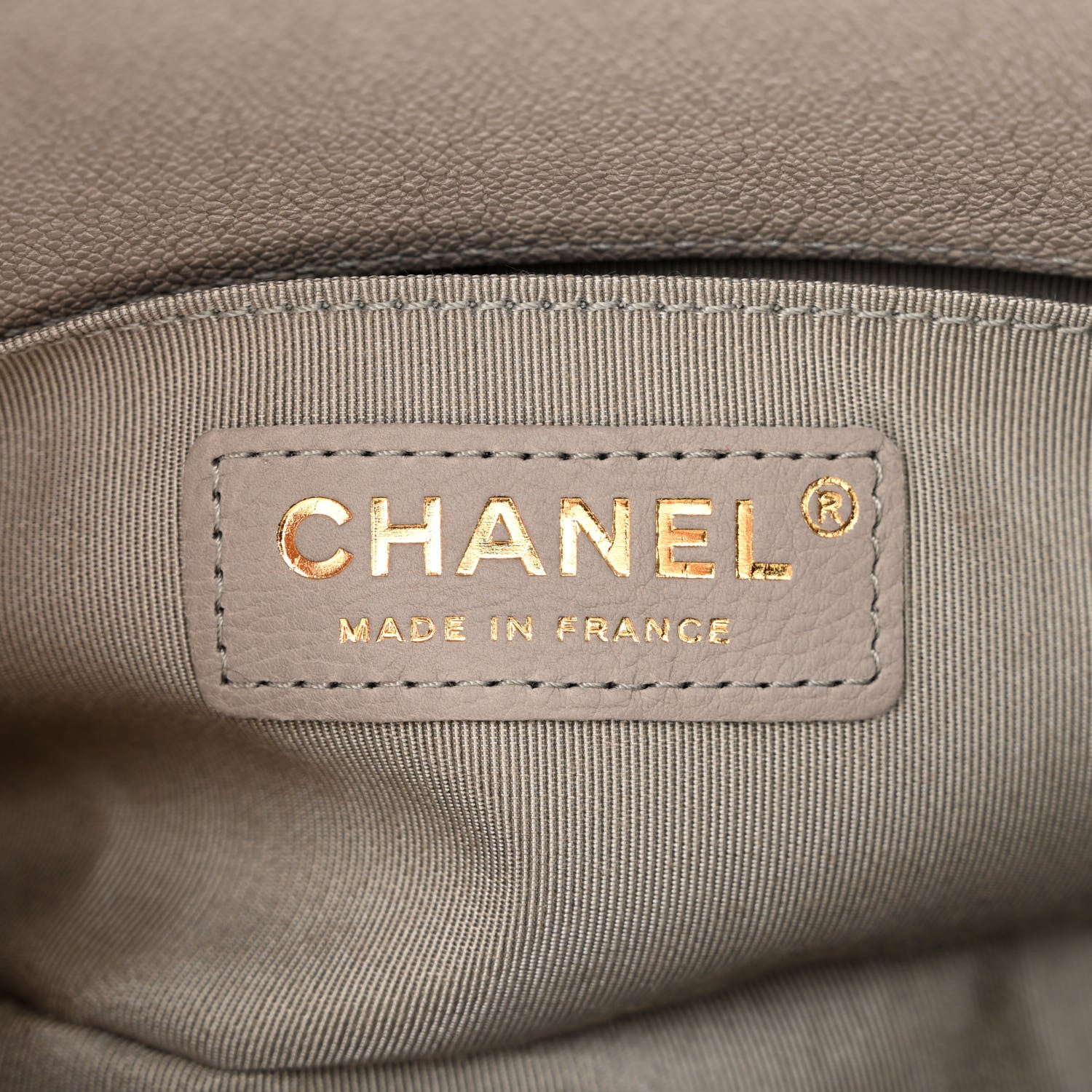 Chanel Caviar Quilted Small Boy Flap Grey 5 of 10