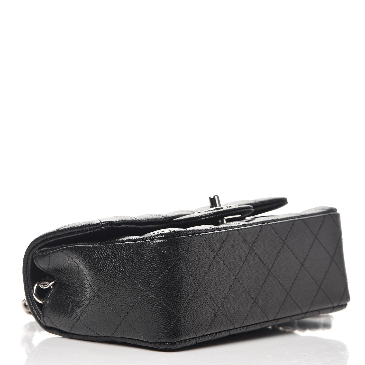 Chanel Caviar Quilted Mini Rectangular Flap Black 4 of 8