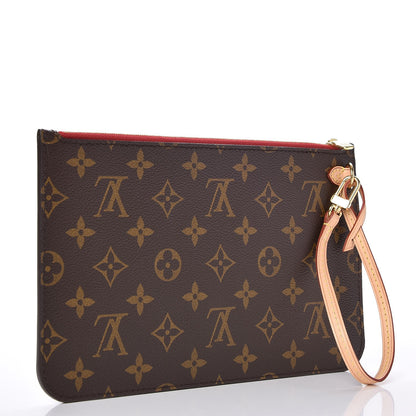 Louis Vuitton Monogram Neverfull MM GM Pochette Cherry 3 of 7