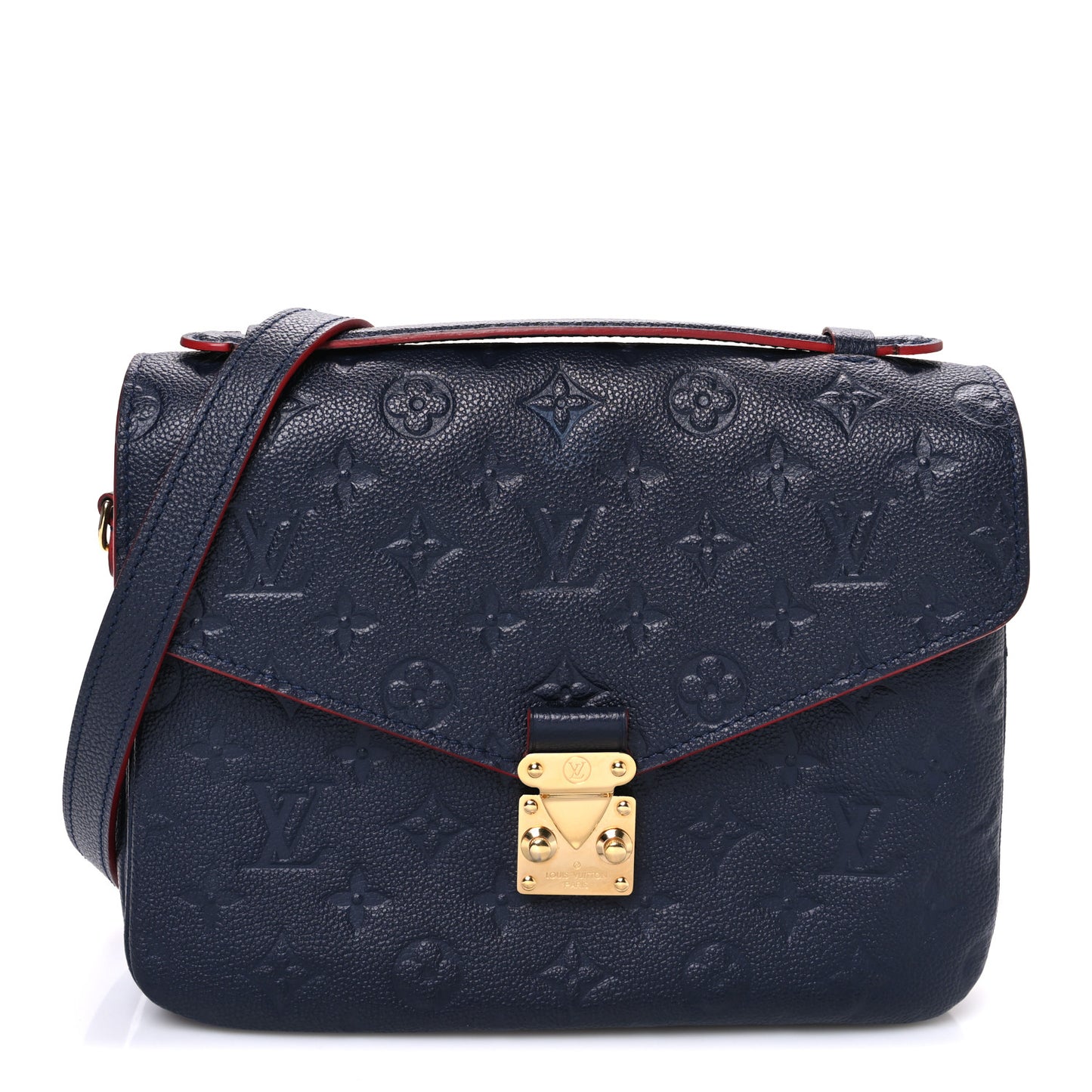 Empreinte Pochette Metis Marine Rouge