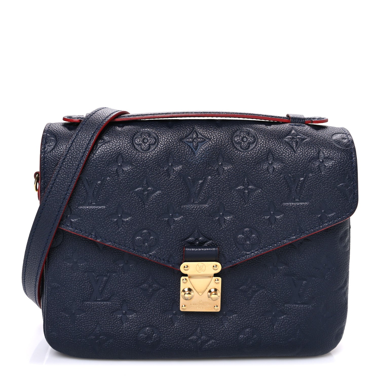 Louis Vuitton Empreinte Pochette Metis Marine Rouge 1 of 11