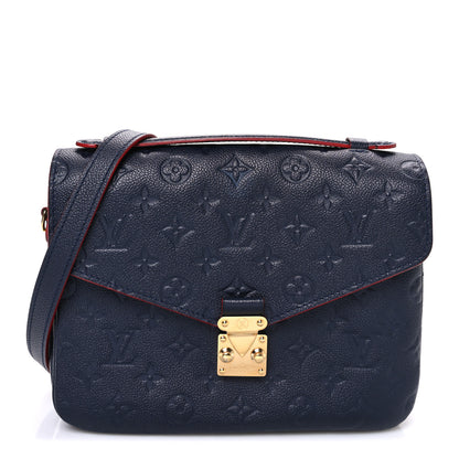 Louis Vuitton Empreinte Pochette Metis Marine Rouge 1 of 11