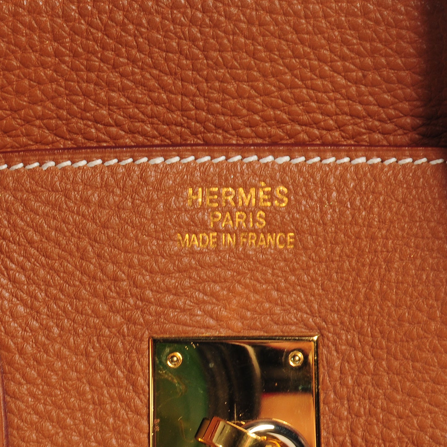 Togo Birkin 35 Gold