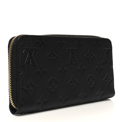 Louis Vuitton Empreinte Zippy Wallet Black 3 of 7